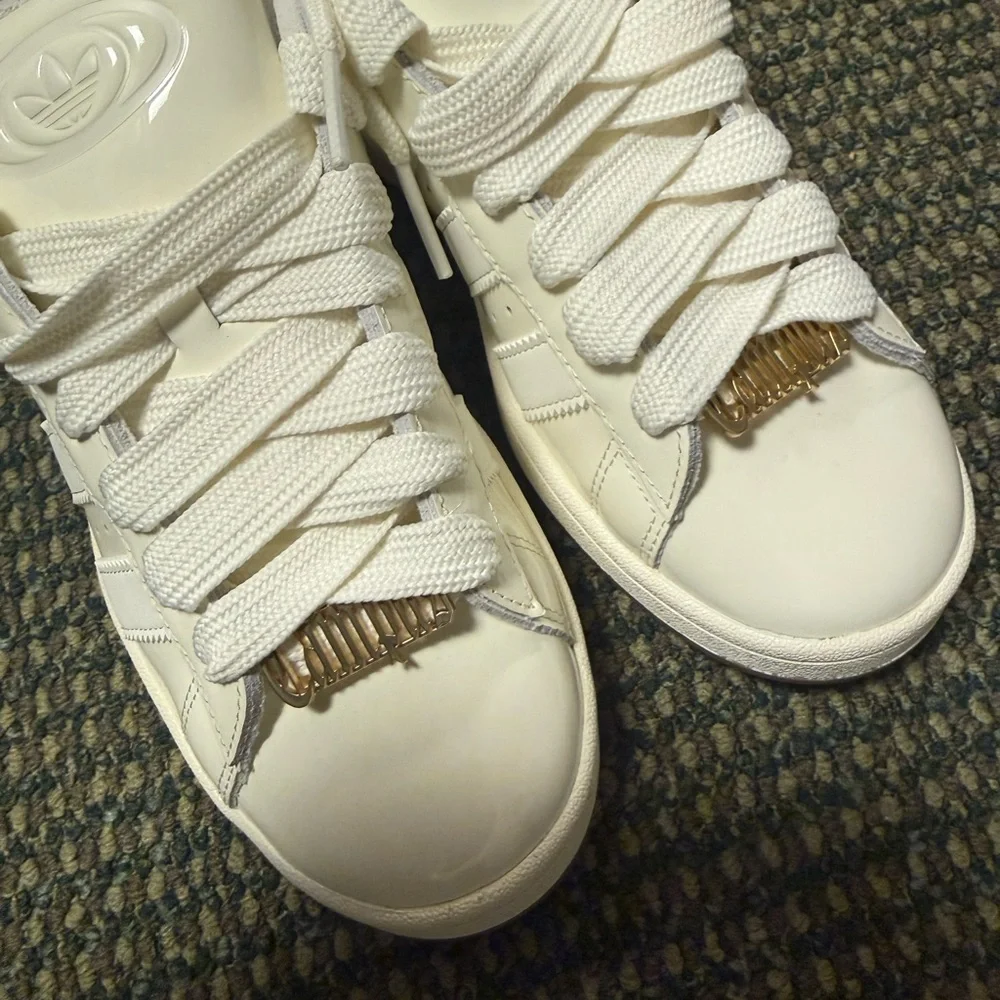 Adidas Campus 00S White Sneakers - Picture 2 of 10